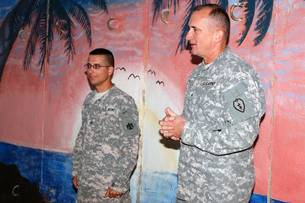 First Ever Combat Action Badge for 145th Mobile Public Affairs Detachment