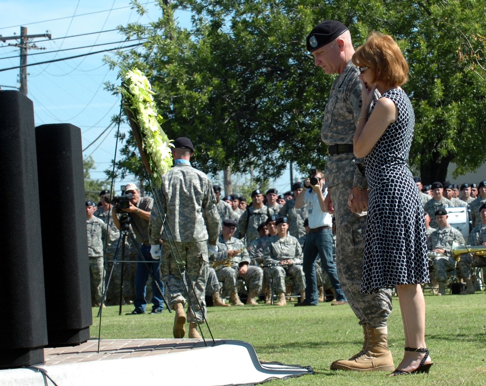 Soldiers, families, friends honor fallen comrades