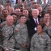 Vice President's Visit Boosts Soldiers' Morale