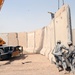 Expanding T-walls at Joint Security Station Loyalty in Baghdad, Iraq