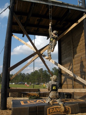 Wolfhounds compete in Best Ranger competition during deployment