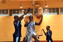 Troops Compete in Qatar Military Basketball Tournament