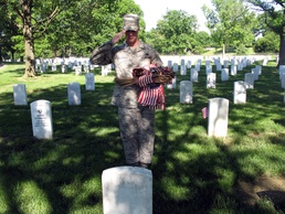Arlington 'Flags In' Tribute Begins Memorial Day Commemoration