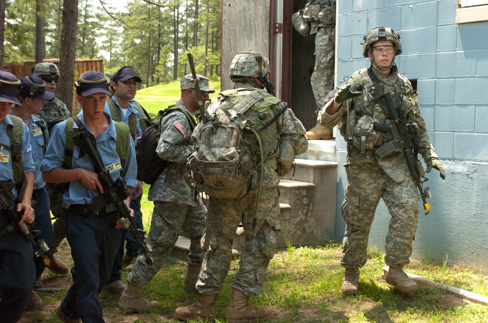 Fort Bragg Paratroopers Train in Fictitious Iraqi Town