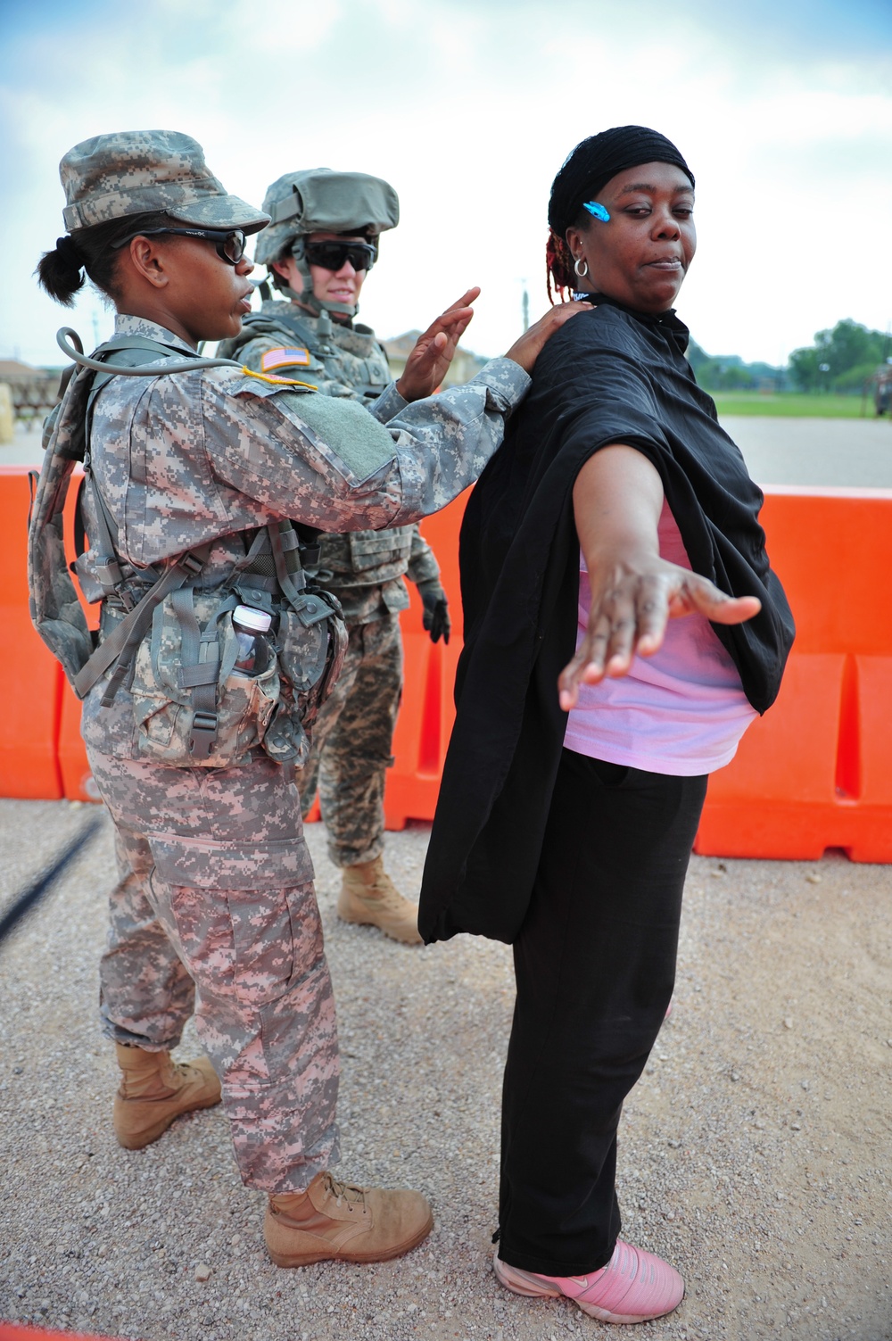 Colorado Guardsmen Conduct Entry Control Point Training at Fort Hood, Texas