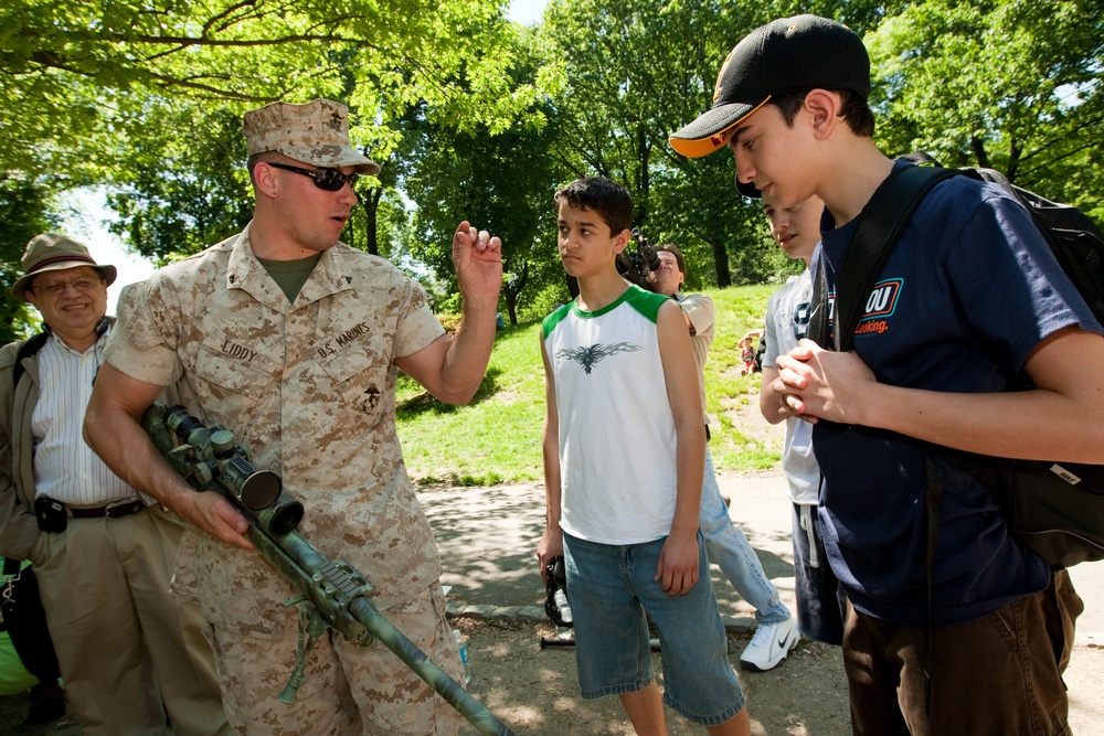 Marine Day in Central Park