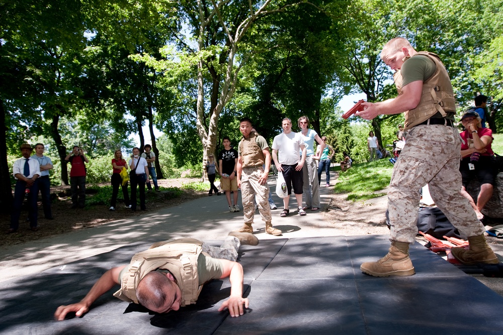 Marine Day in Central Park