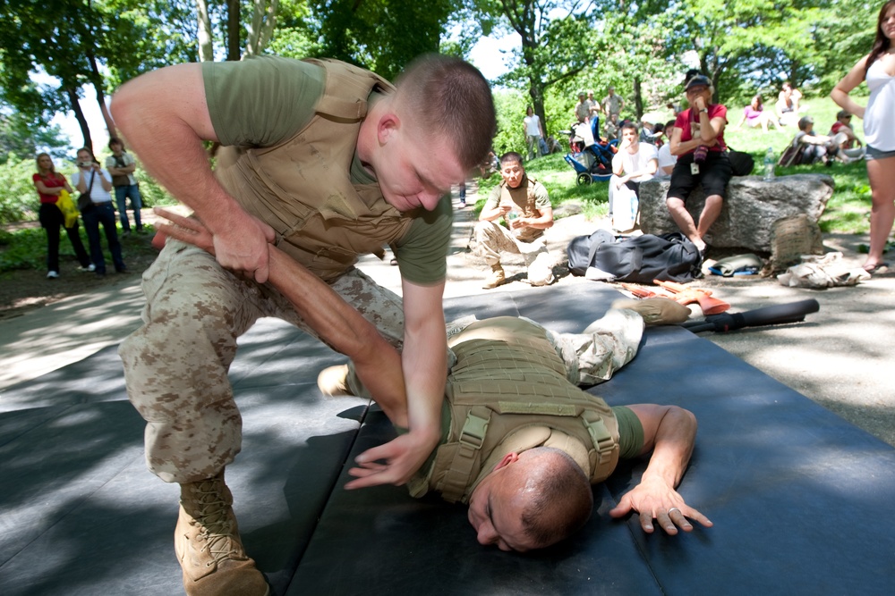 Marine Day in Central Park