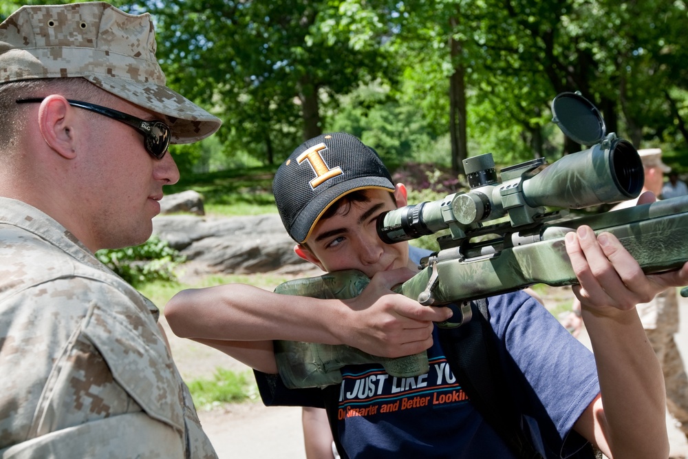 Marine Day in Central Park