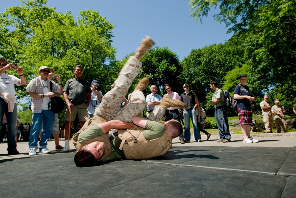 Marine Day in Central Park