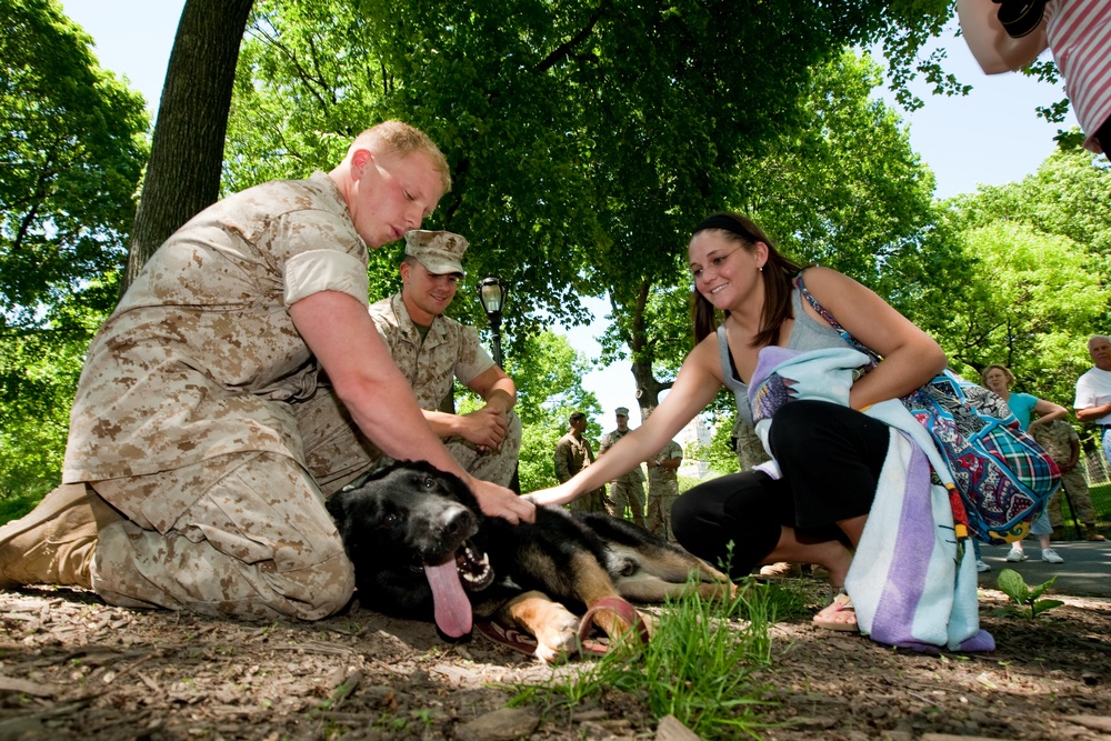 Marine Day in Central Park