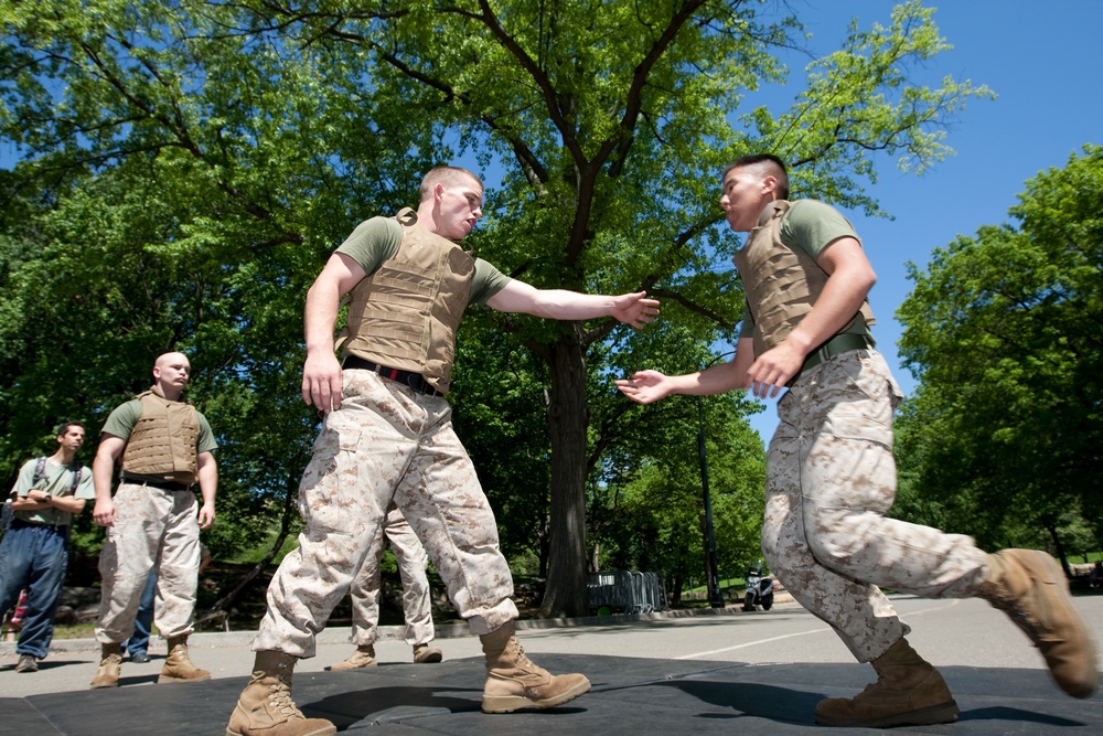 Marine Day in Central Park