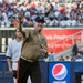 Marines visit Yankee stadium