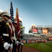 Marines visit Yankee stadium