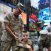 Times Square Marine Day