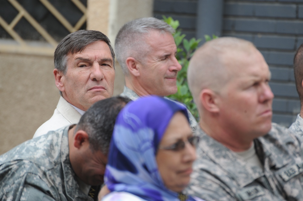 Ceremony for renovations to the Alwaiya Maternity Hospital in Muhallah 902