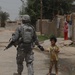 Patrol in Abu Ghraib, Iraq