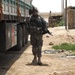 Patrol in Abu Ghraib, Iraq