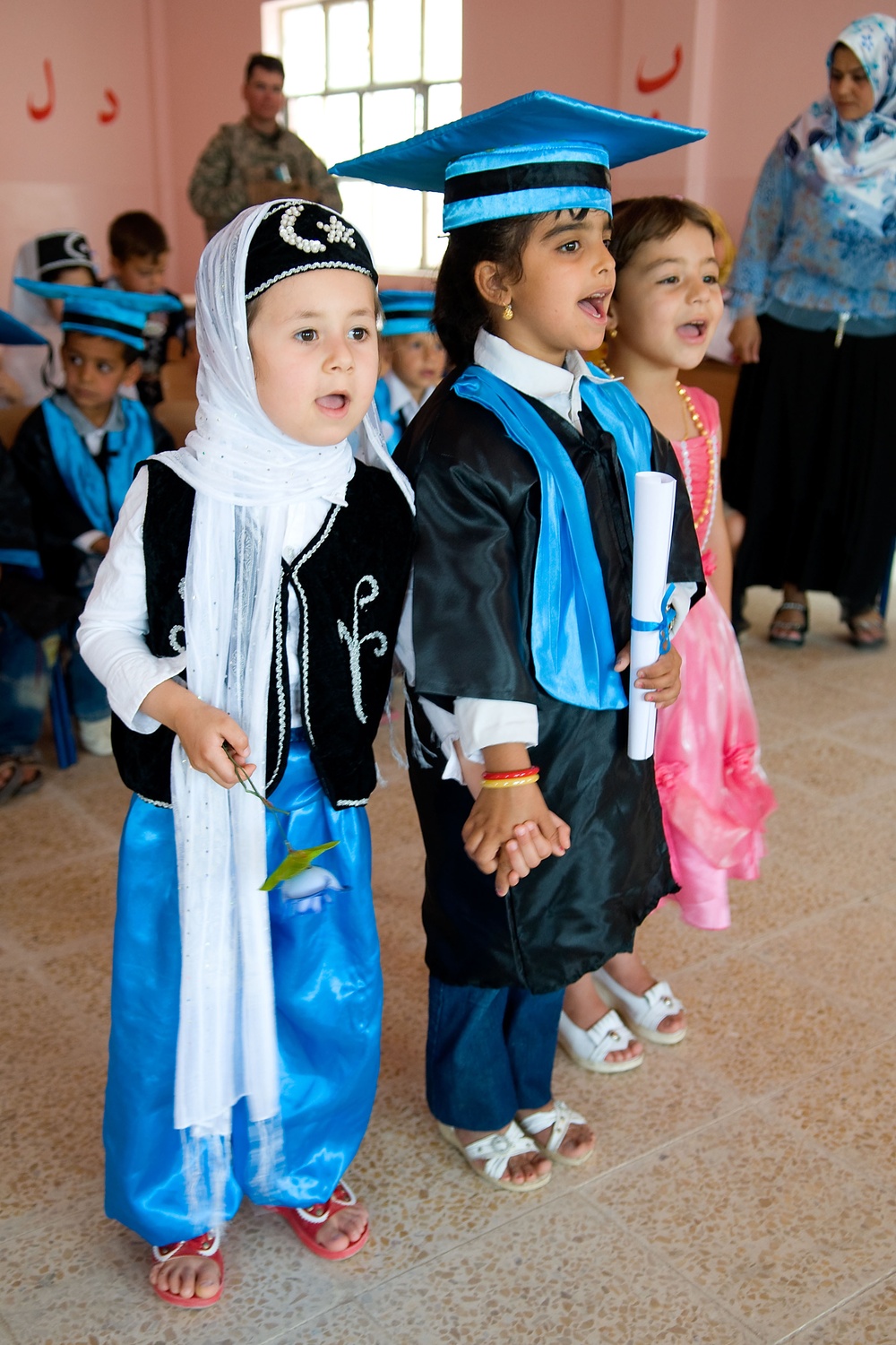 Kindergarten Graduation in Altun Kapri, Iraq
