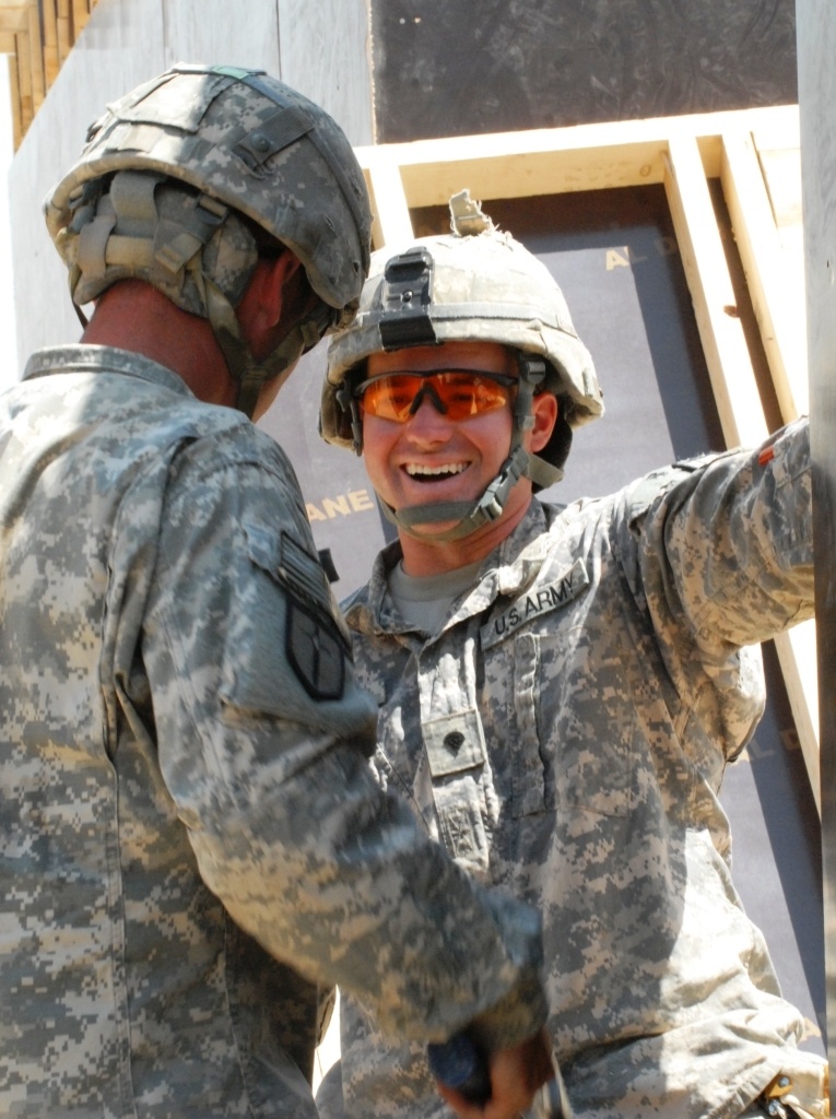 Hot, tired and dirty: Teamwork makes it tolerable