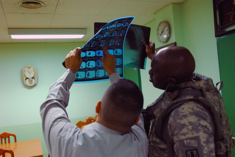 DVIDS - News - Task Force Gunner Med: Doc's first trip to local hospital