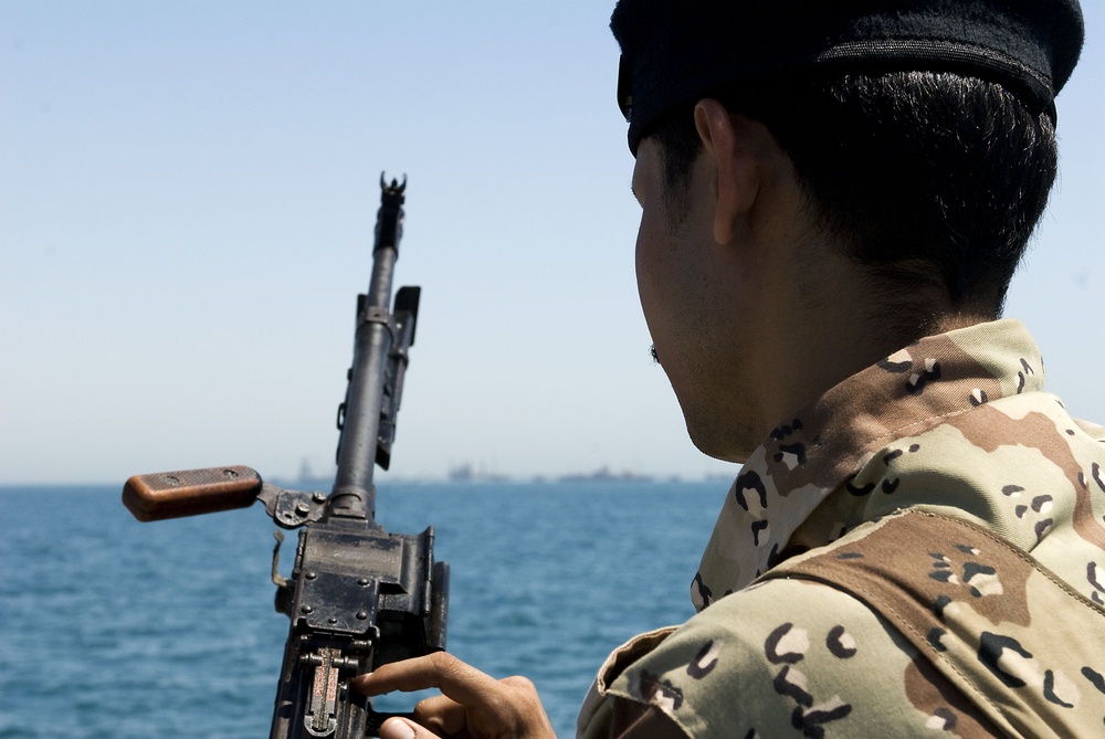 Exercise in the northern Persian Gulf, off the coast of Iraq