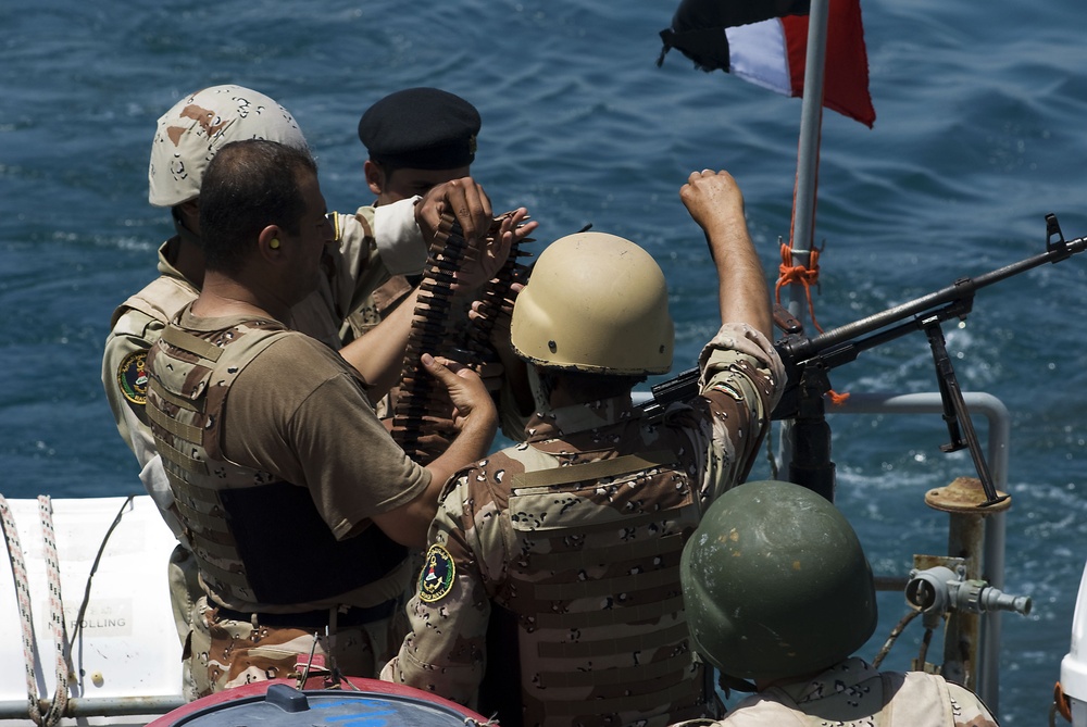 Exercise in the northern Persian Gulf, off the coast of Iraq