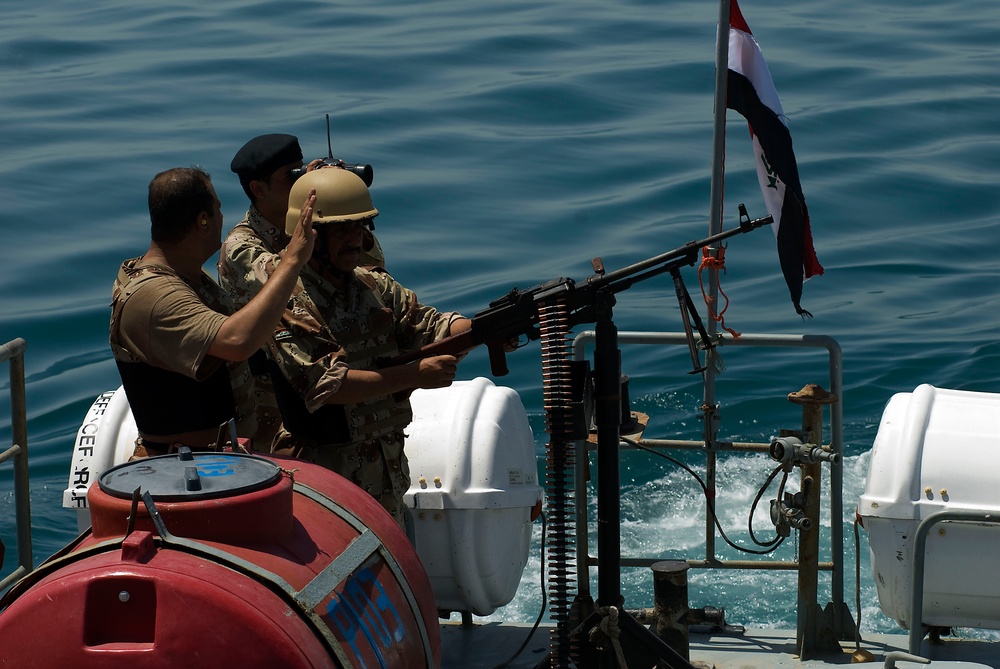 Exercise in the northern Persian Gulf, off the coast of Iraq