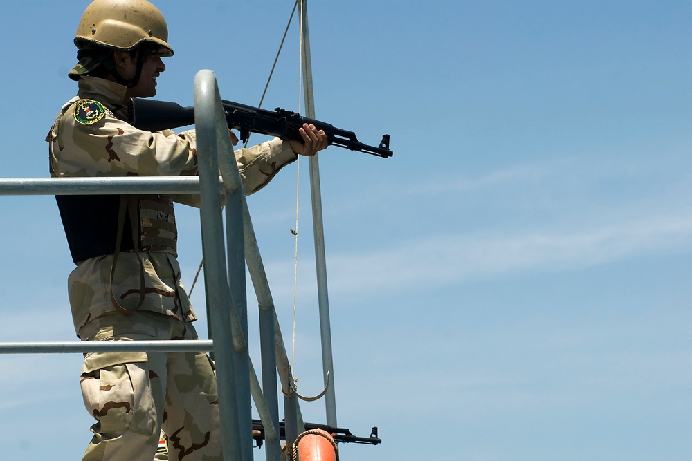 Exercise in the northern Persian Gulf, off the coast of Iraq