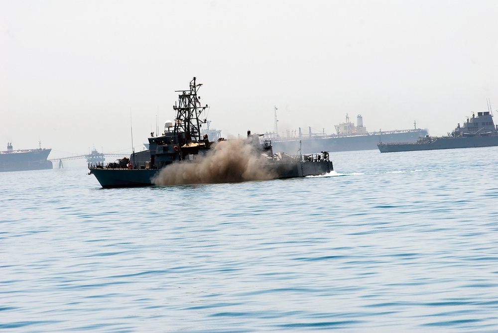 Exercise in the northern Persian Gulf, off the coast of Iraq