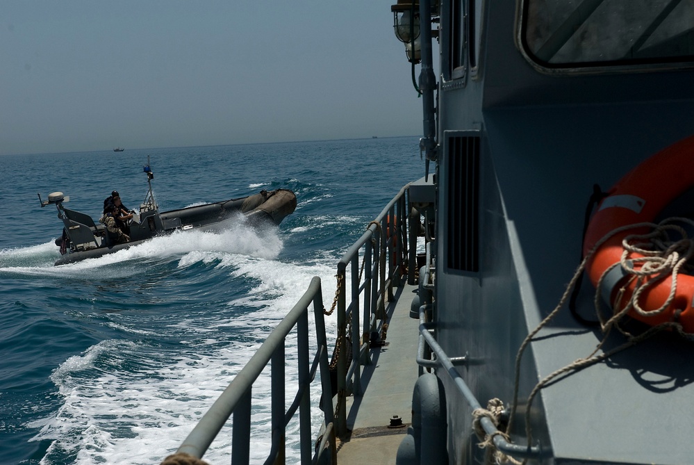 Exercise in the northern Persian Gulf, off the coast of Iraq