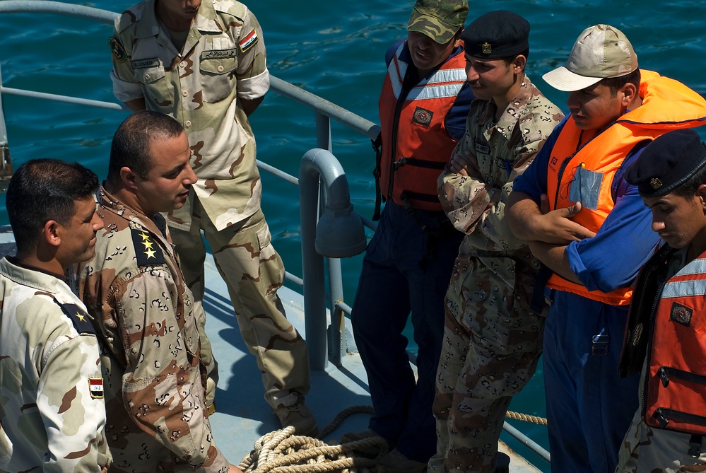 Exercise in the northern Persian Gulf, off the coast of Iraq