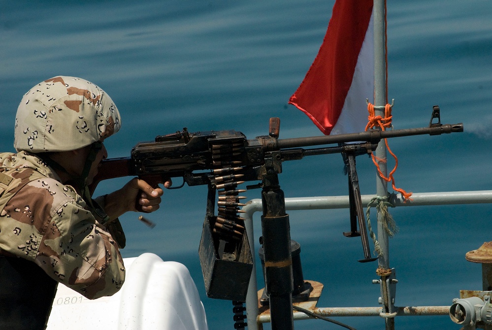 Exercise in the northern Persian Gulf, off the coast of Iraq