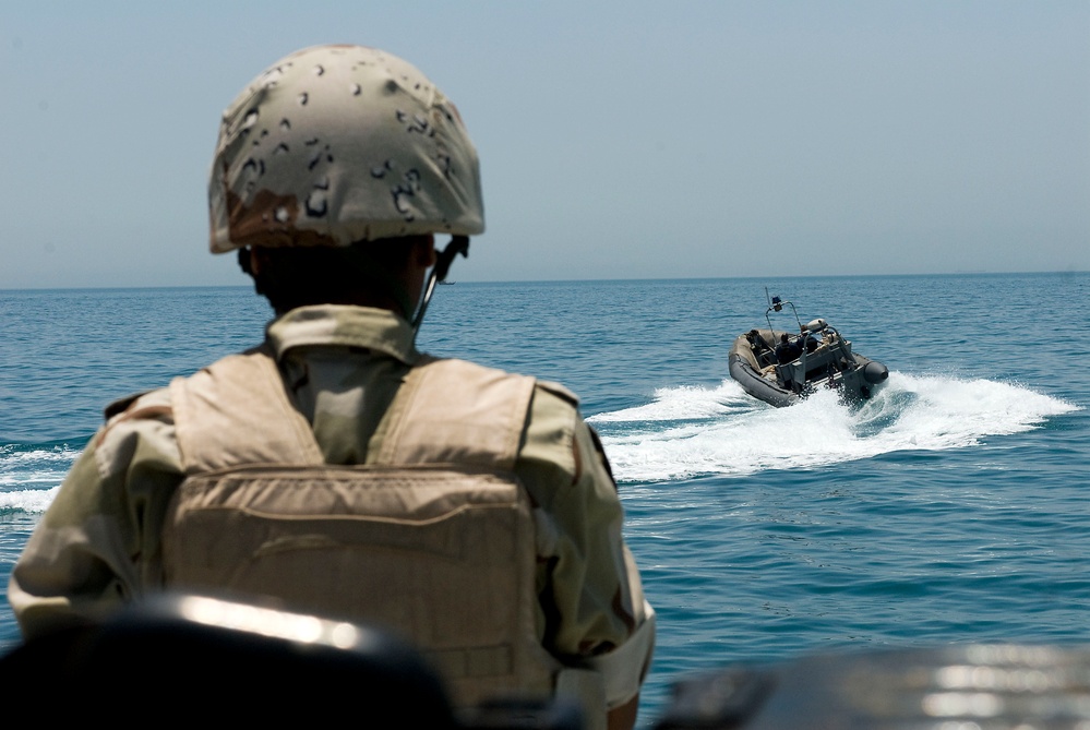 Exercise in the northern Persian Gulf, off the coast of Iraq