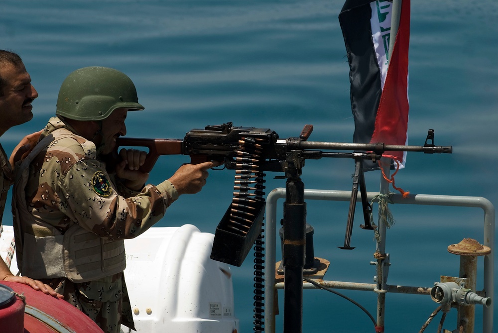 Exercise in the northern Persian Gulf, off the coast of Iraq