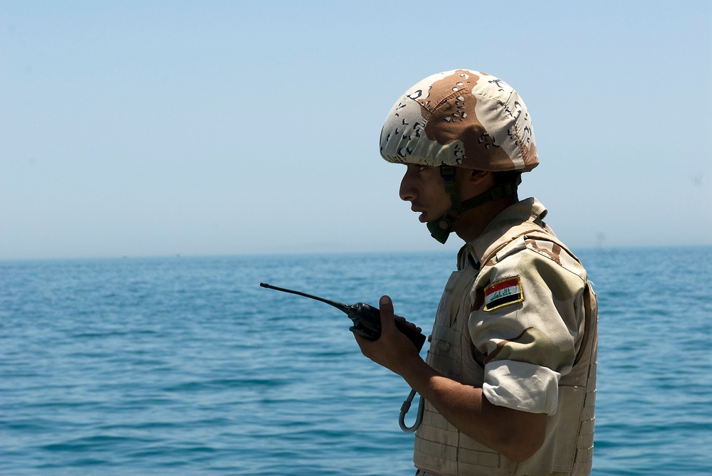 Exercise in the northern Persian Gulf, off the coast of Iraq