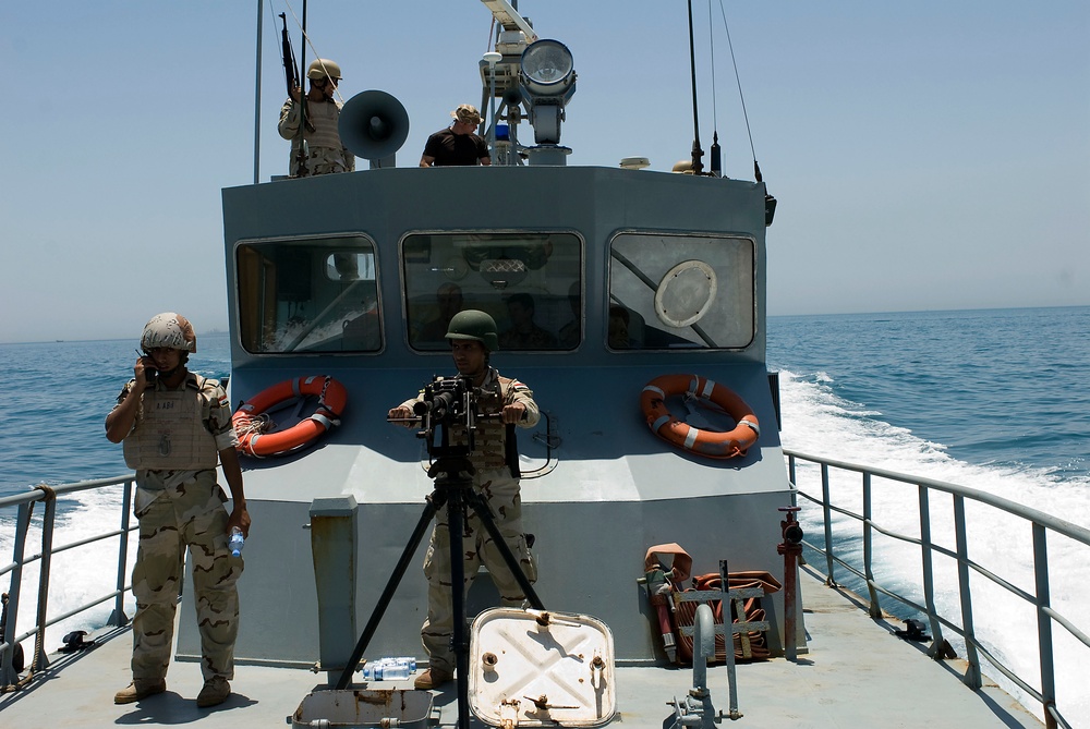 Exercise in the northern Persian Gulf, off the coast of Iraq