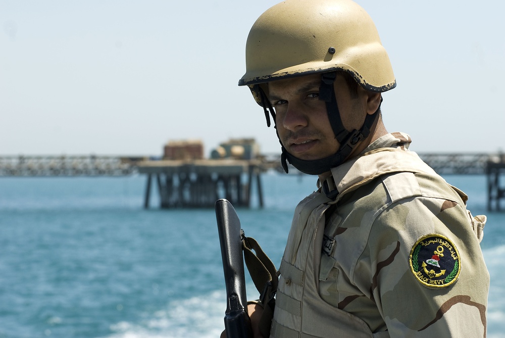 Exercise in the northern Persian Gulf, off the coast of Iraq