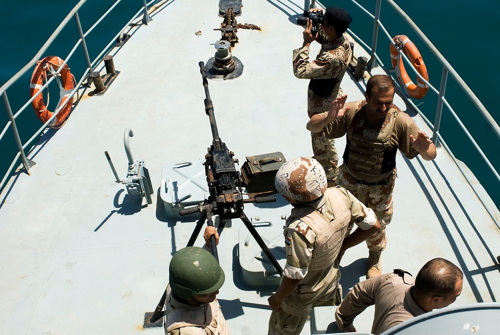 Exercise in the northern Persian Gulf, off the coast of Iraq