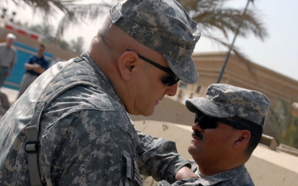 Texas Guardsman receives second Combat Infantryman Badge