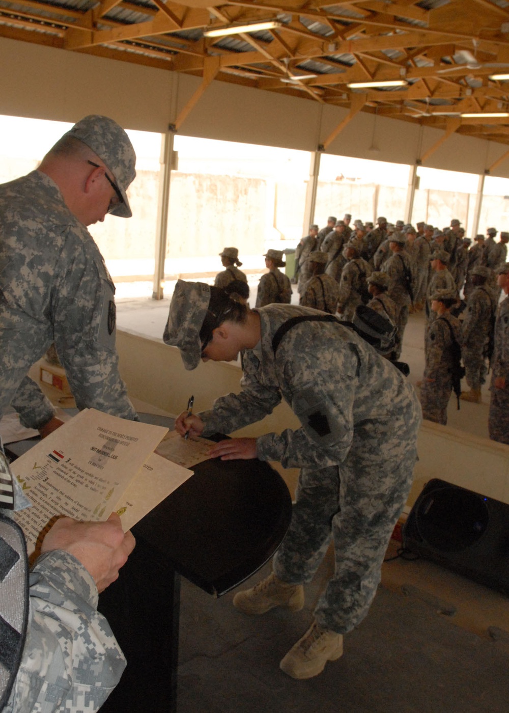 Re-enlistments mark Memorial Day