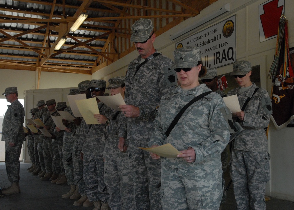 Re-enlistments mark Memorial Day