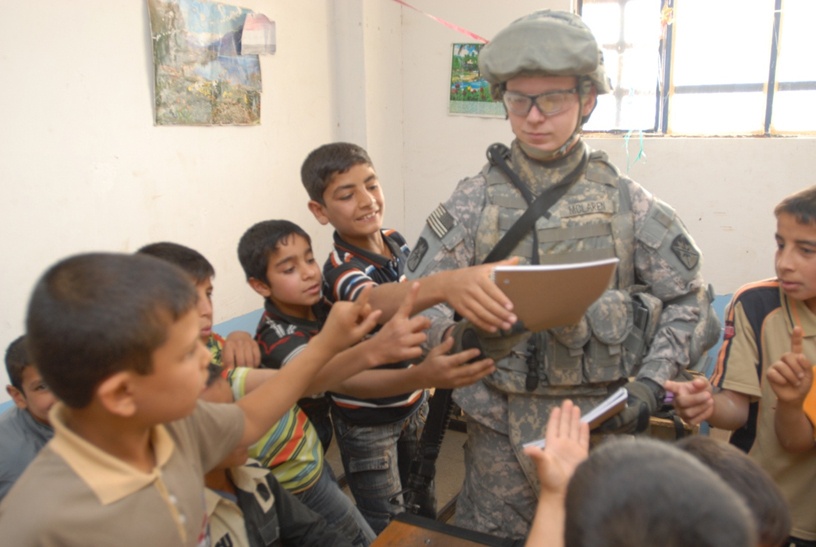 10th Sustainment Brigade Fosters Local National Relationship, Education