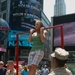 Marine Day celebrations in Times Square