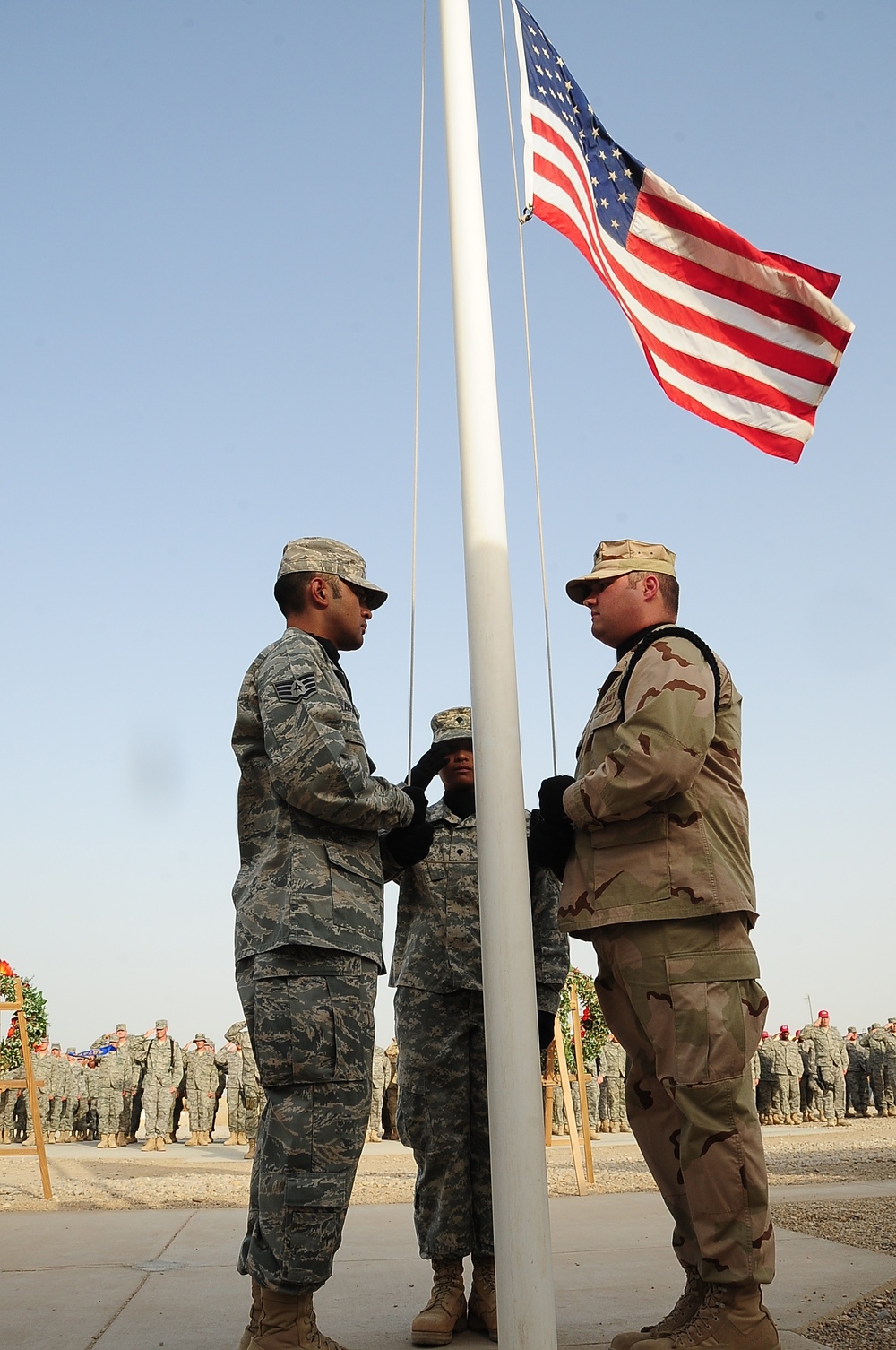 Memorial Day Ceremony From Ali Base