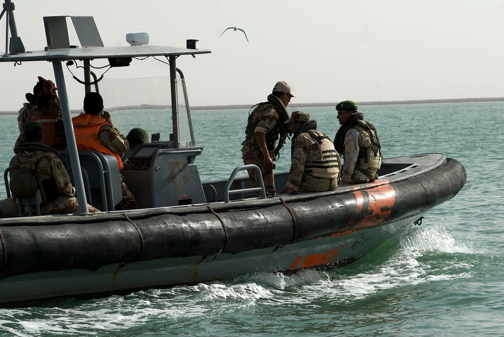 Naval school at Umm Qasr in Basra