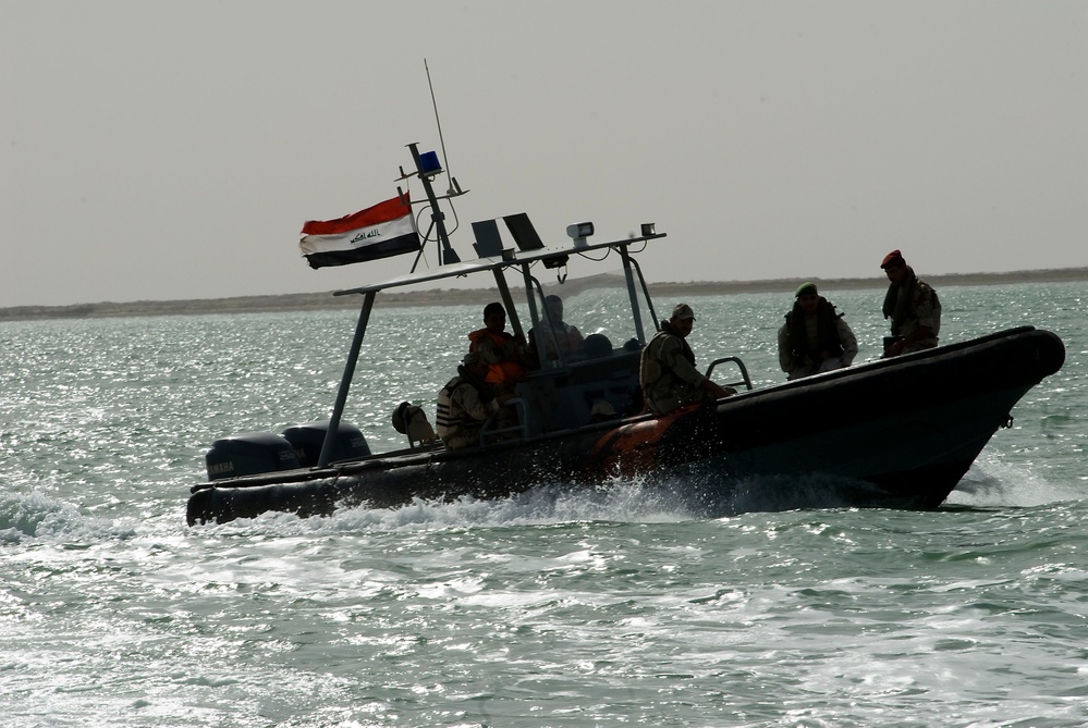 Naval school at Umm Qasr in Basra