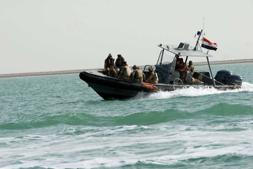 Naval school at Umm Qasr in Basra