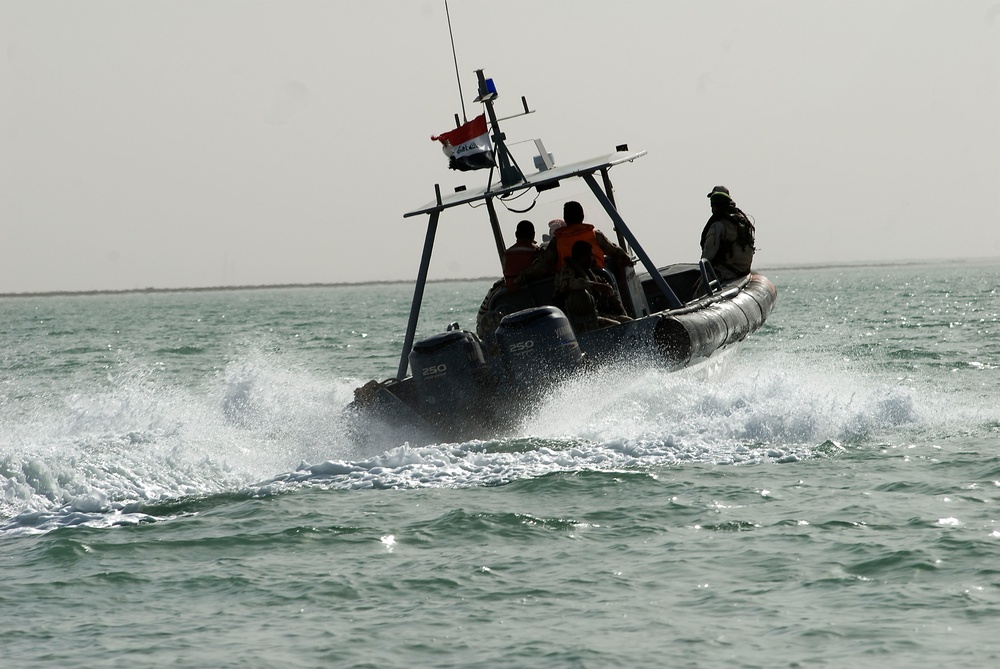 Naval school at Umm Qasr in Basra