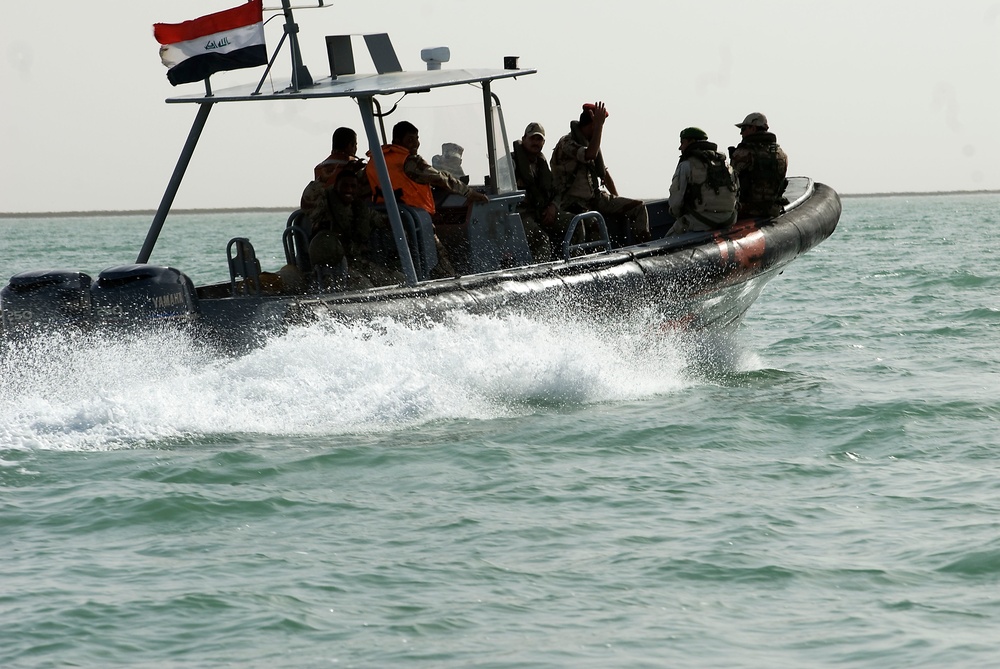 Naval school at Umm Qasr in Basra